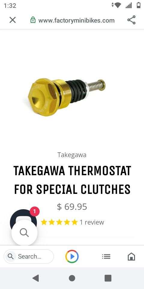 Takegawa Thermostat For Honda Monkey &/Or 2013 - 2020 Honda Grom With Takegawa Clutch Cover 