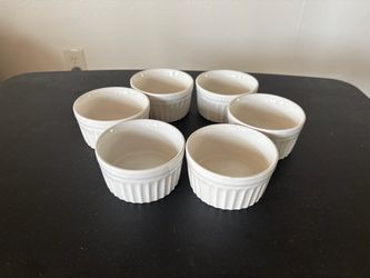 Vintage Stoneware Crème Brûlée Cups