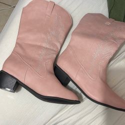 Pink Boots