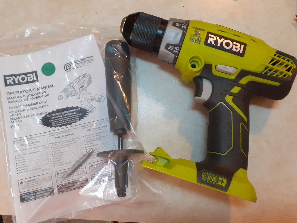 Ryobi Hammer Drill - Tool Only
