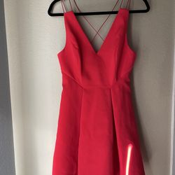 Top Shop Red Dress