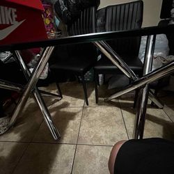 Glass table