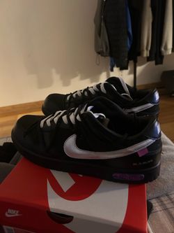 2021 Off-White x Nike Low ‘Lot 50 of 50’ Worn only a few times basically brand new no box size size 10.5 great condition, comes with extra pair of pur