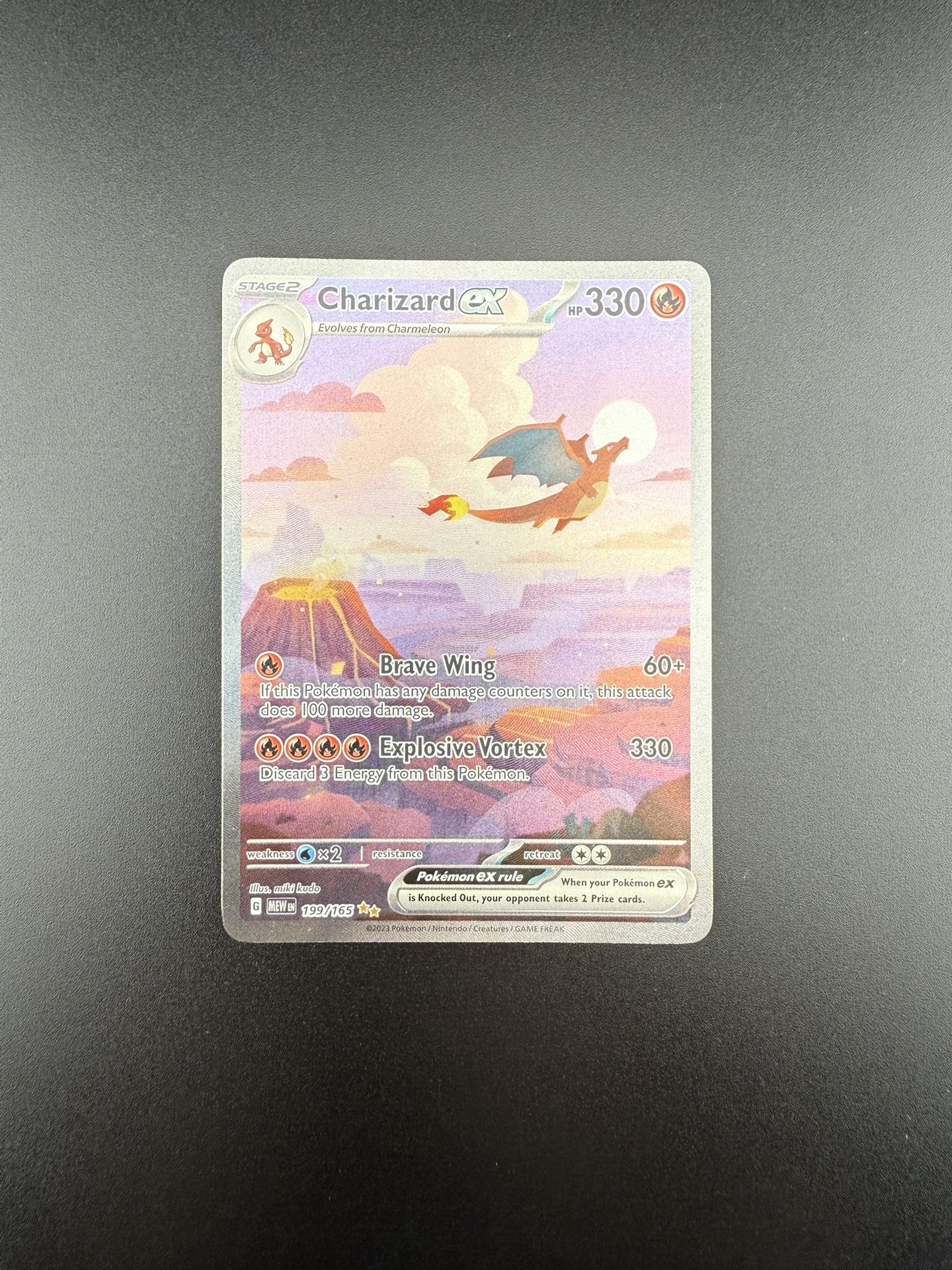 Pokemon Charizard EX 199/165 SIR