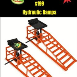 RAMPS CAR TRUCK AUTOMOTIVE HEAVY DUTY HYDRAULIC