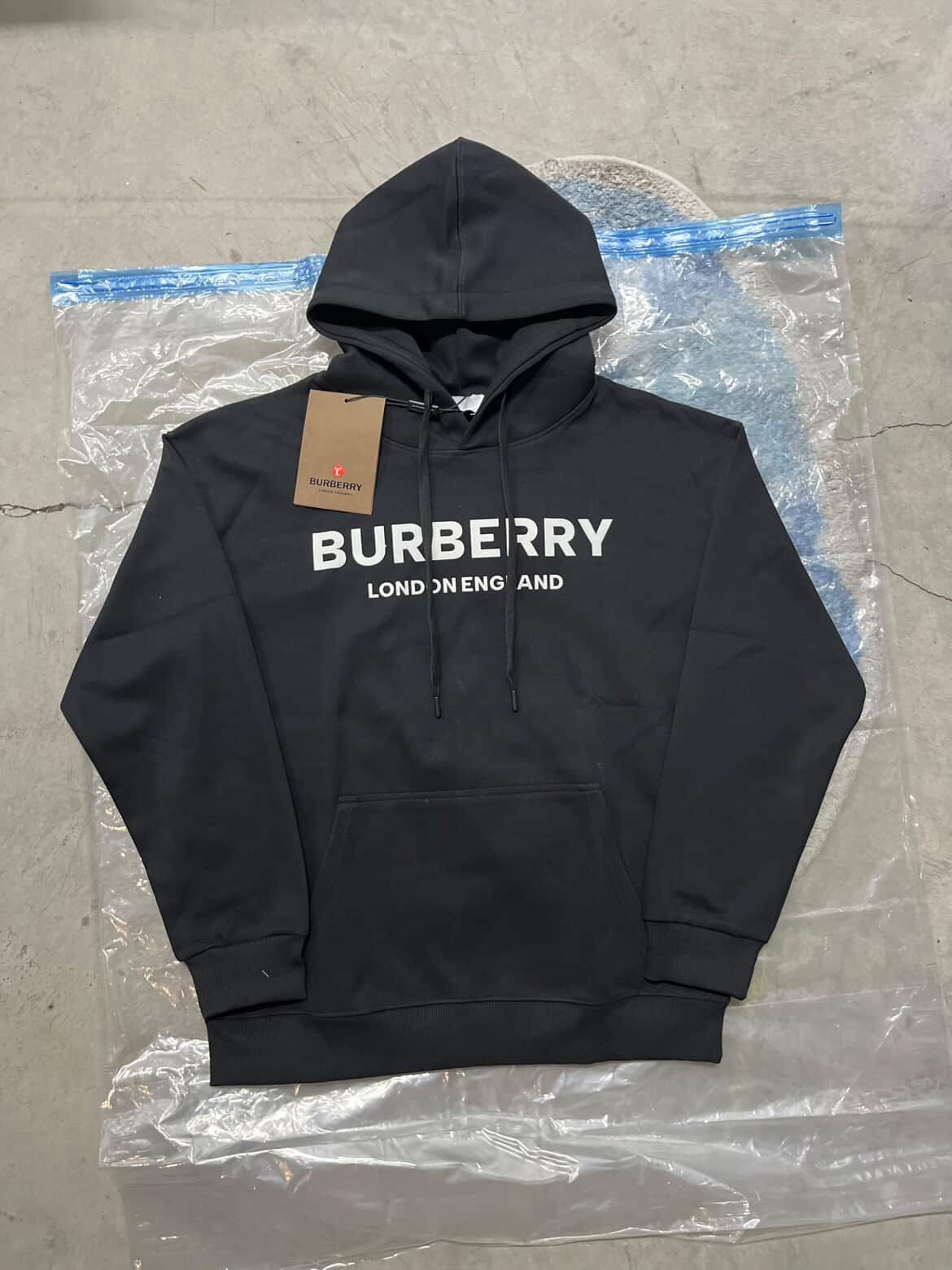 Burberry Hoodie (All Black)