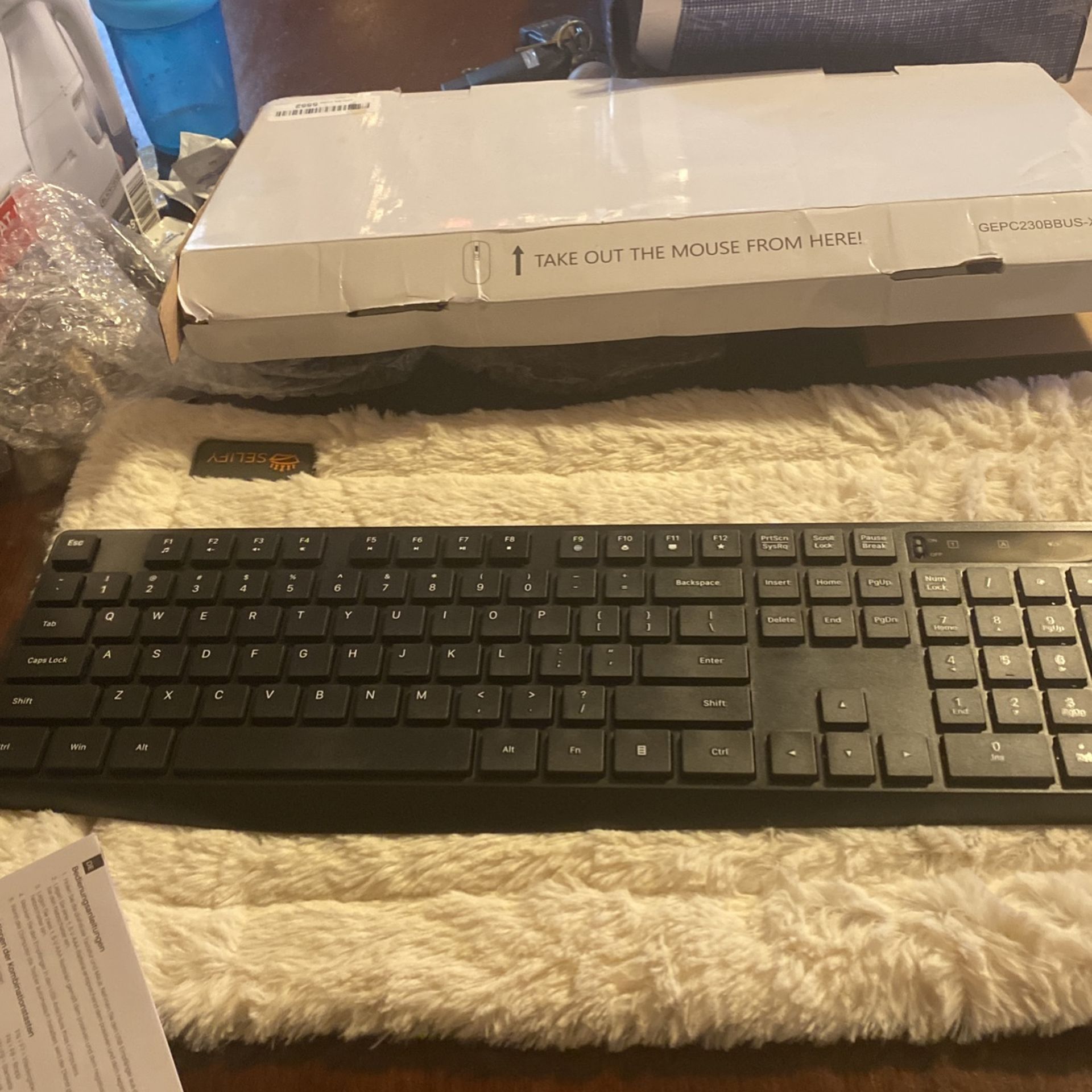 Wireless Combo Keyboard And Mouse Wireless 