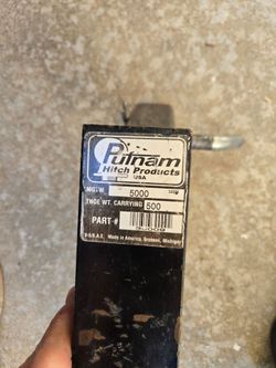 Putnam Hitch Products Trailer Hitch 5000 lb