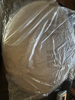 Large Round Papasan Chair Cushion – Like New
