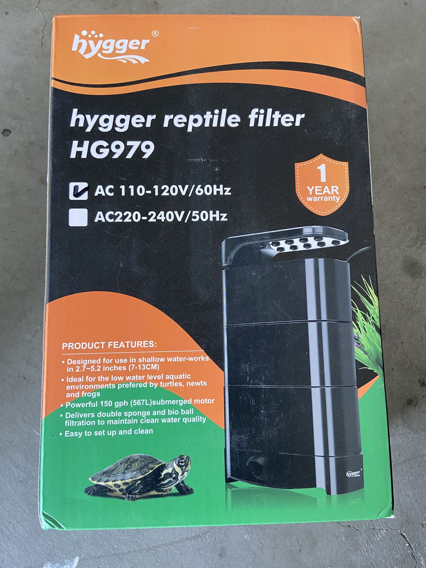 Reptile Filter (Turtle Filter)