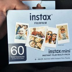 Instax fugi Film (60 Total Film) BRAND NEW 