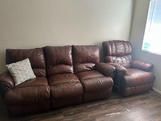Leather couch