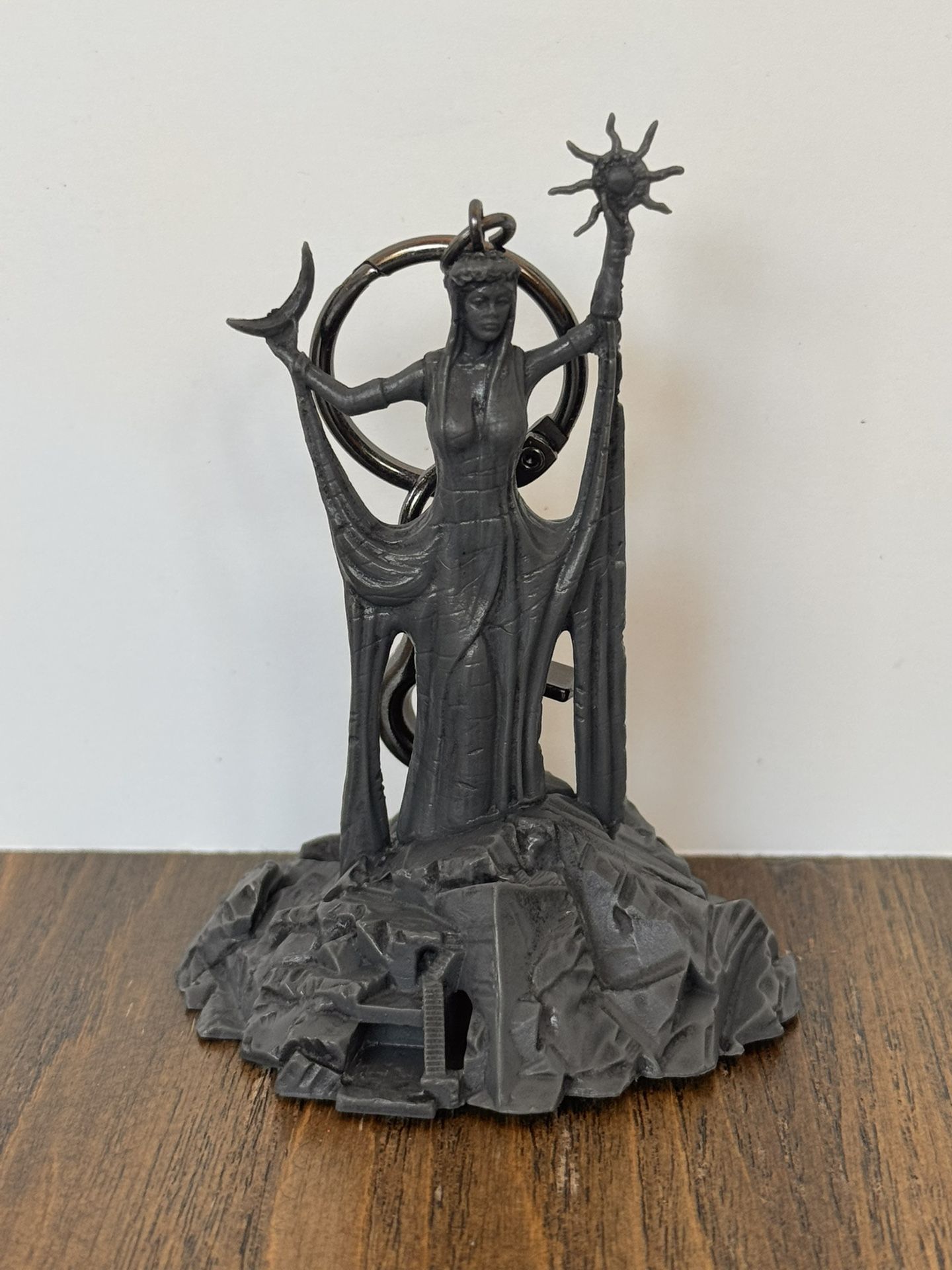 Skyrim Collectible Shrine Of Azura Keychain. Loot Crate Exclusive