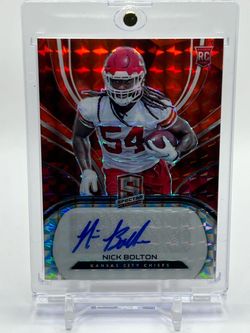 2021 Panini Spectra Nick Bolton Autograph 1/10 No.270
