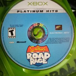 The Simpsons Road Rage Platinum Hits/ Xbox