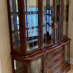 AICO By Michael Amini LA FRANCAISE Cognac China Cabinet