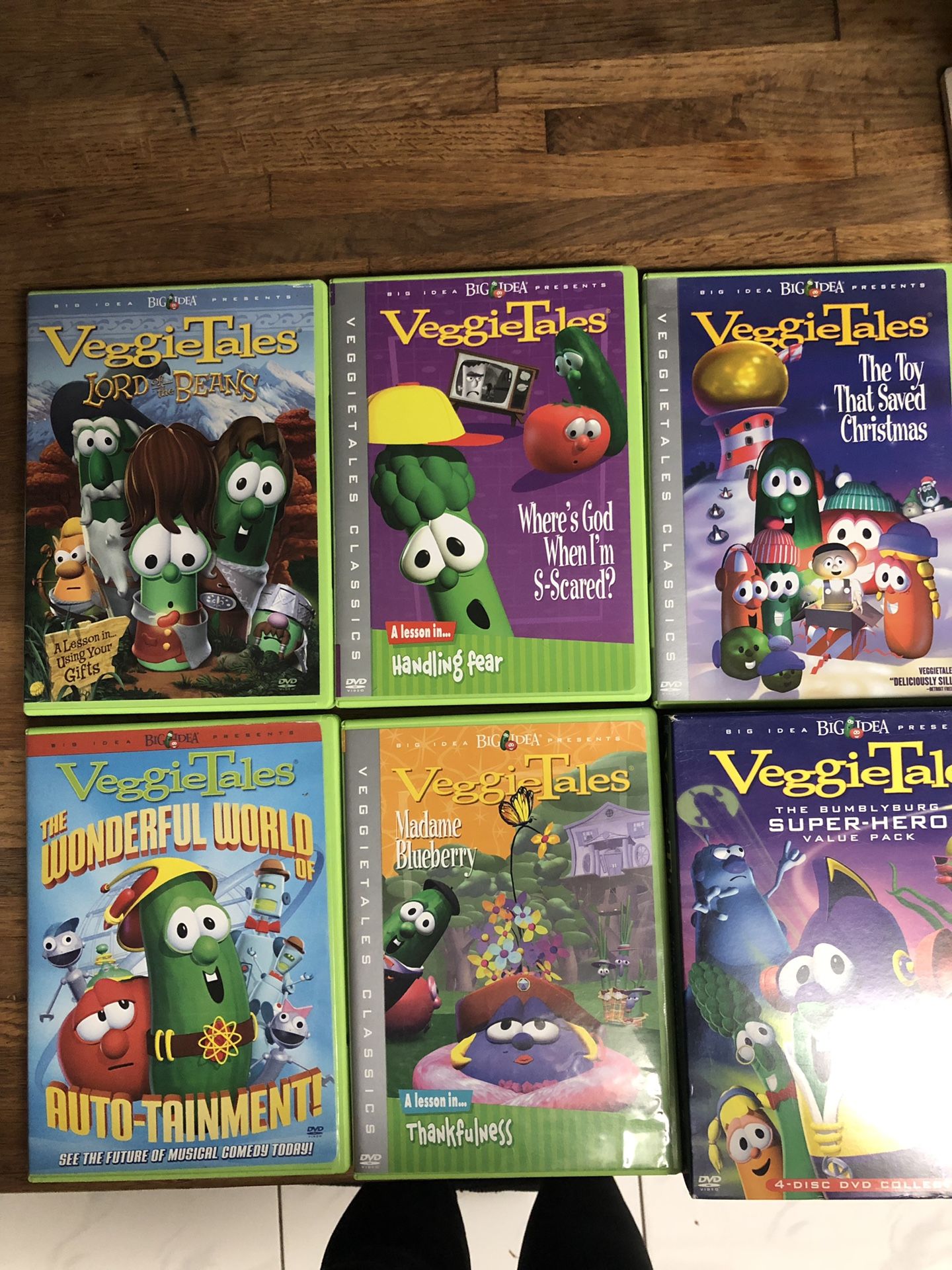 Veggie Tales DVDs