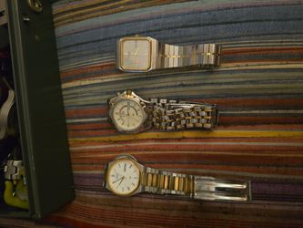 Three Seiko watches