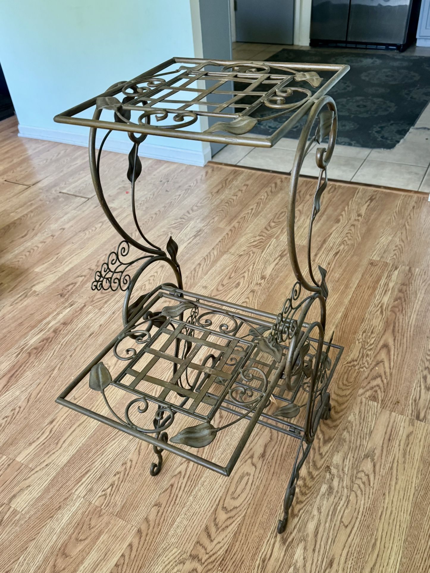 Flower Stand , Foldable, Wrought Iron