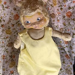 Vintage Rubber Face Rabbit Bunny