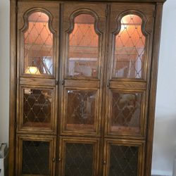 Vintage China Cabinet 