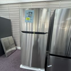 Refrigerator, 30’ Top Freezer Fridge Brand New LG Stainless Steel 