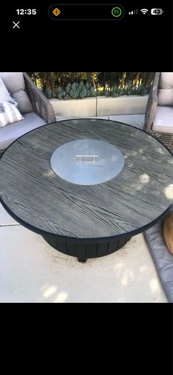 Outdoor Fire pit and Table