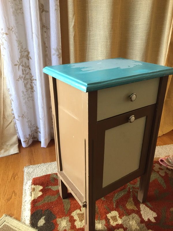 Unique All Wood Nightstand End Table For Sale In Burlingame Ca Offerup
