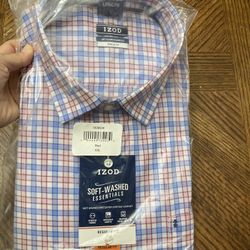 NWT IZOD Men’s dress shirt Size XXL