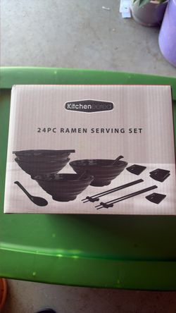 24 Pc Ramen Serving Set