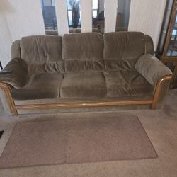 Sofa And Chair ----Free.   Moving