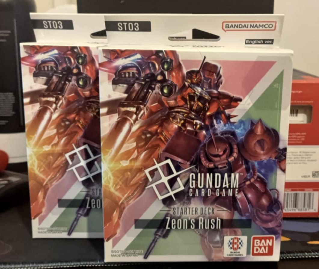 ST-03 Zeon Rush Gundam Card Game (Deck Only; No Pack)