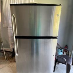 Stainless Top And Bottom Fridge ($300(