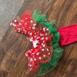 Christmas Tutu With Leggings