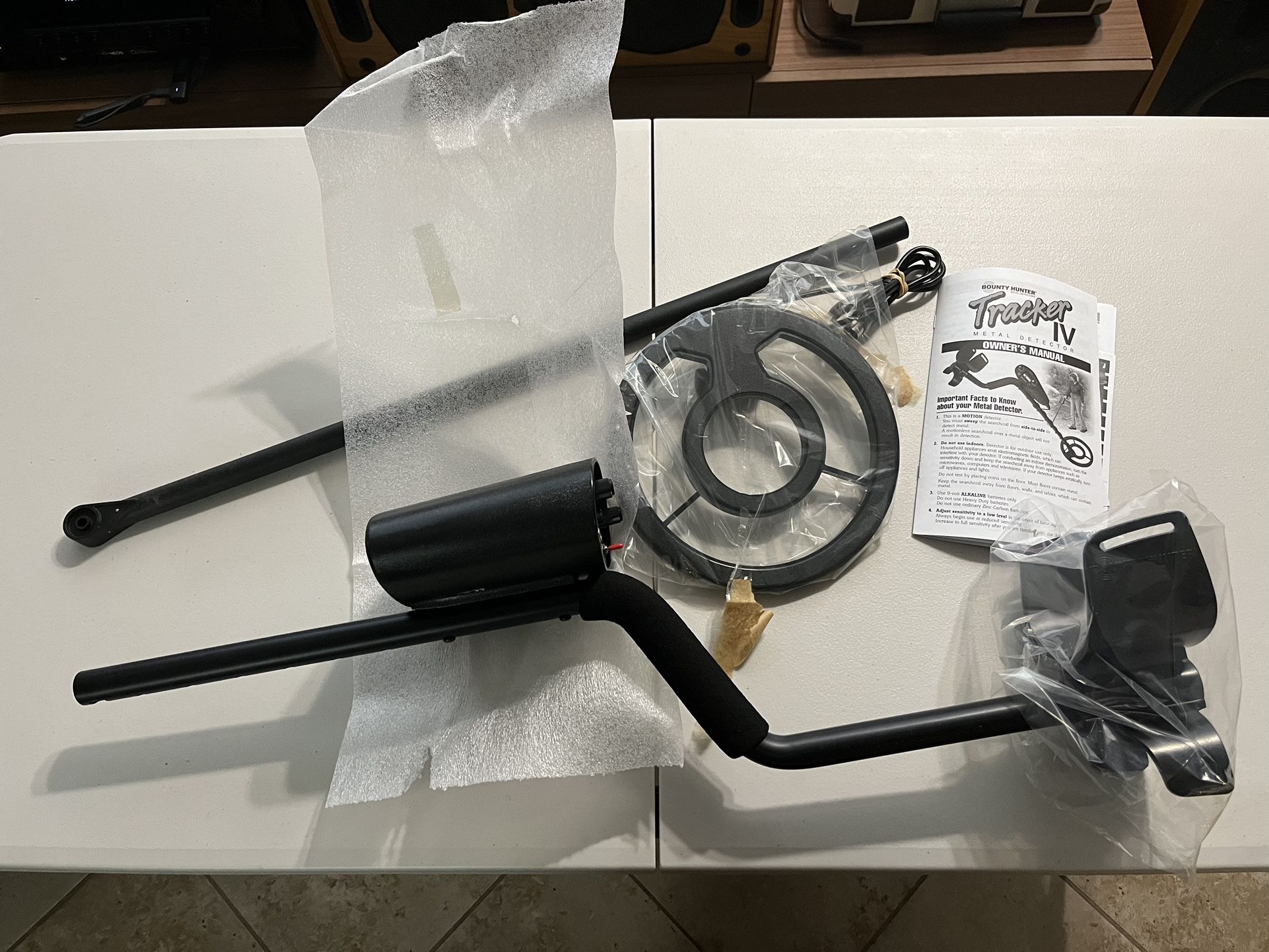 bounty hunter tracker 4 metal detector new