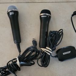 2 Microphones For Rock Band