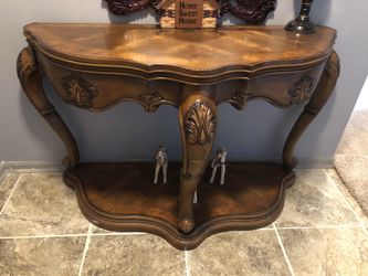 Wooden Front Table