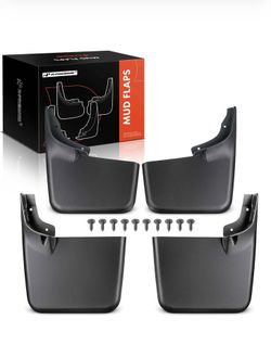 Brand New 4 Pcs Front & Rear Mud Flaps Splash Guards for Ford F-150 2004-2014 without Wheel Lips
