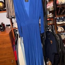 Fashion nova blue dress