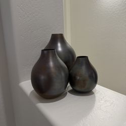 Small Luxury Decorative Pots – Set of 3