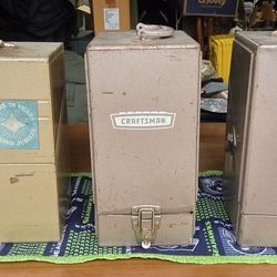 Vintage Craftsman Power Tool Collection – 1950s–60s Era – Complete in Metal Cases