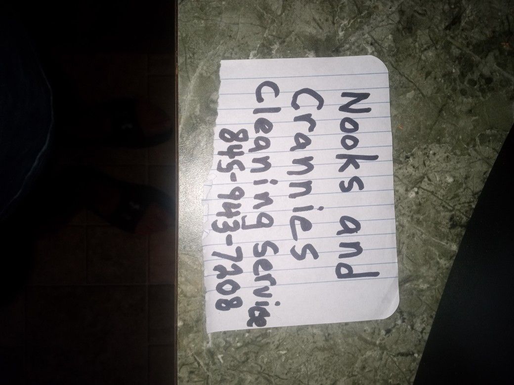 Nooks and Crannies Cleaning Service