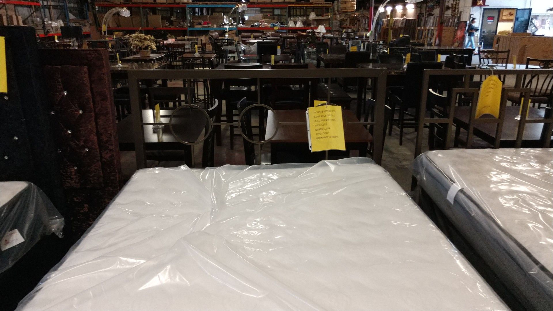 Mattress standing at $99