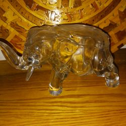 Vintage Elephant Trinket Box