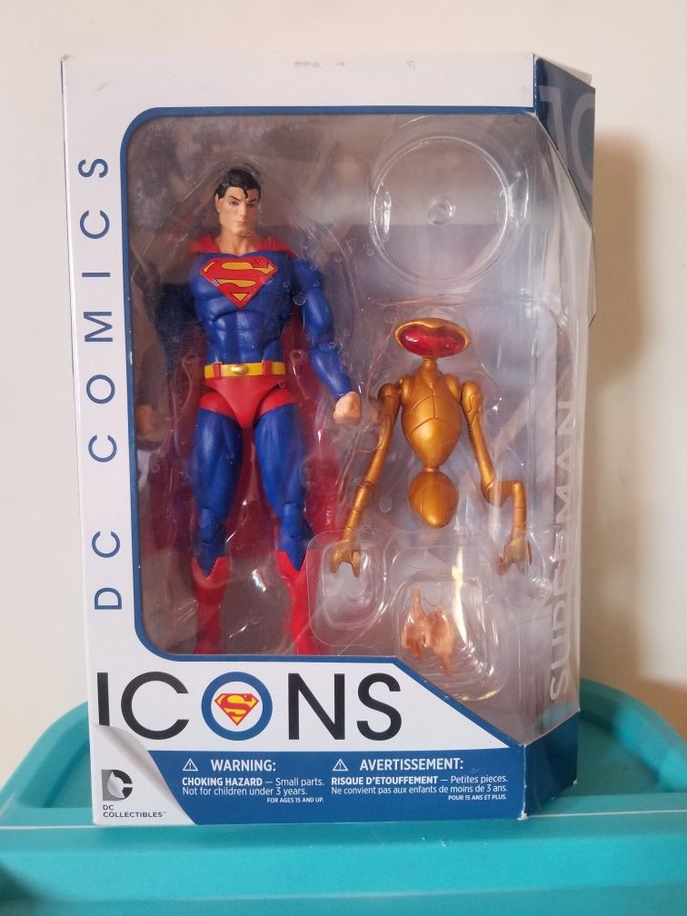 DC Collectibles DC Comics Icons: Superman: The Man of Steel Action Figure