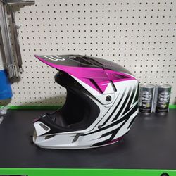Fox Racing V4 LE Chad Reed Signature Model. Carbon Fiber Motocross Helmet