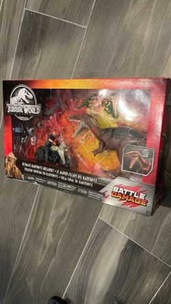 Jurassic World dinosaur figure toy set
