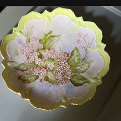 Floral Decor Plate