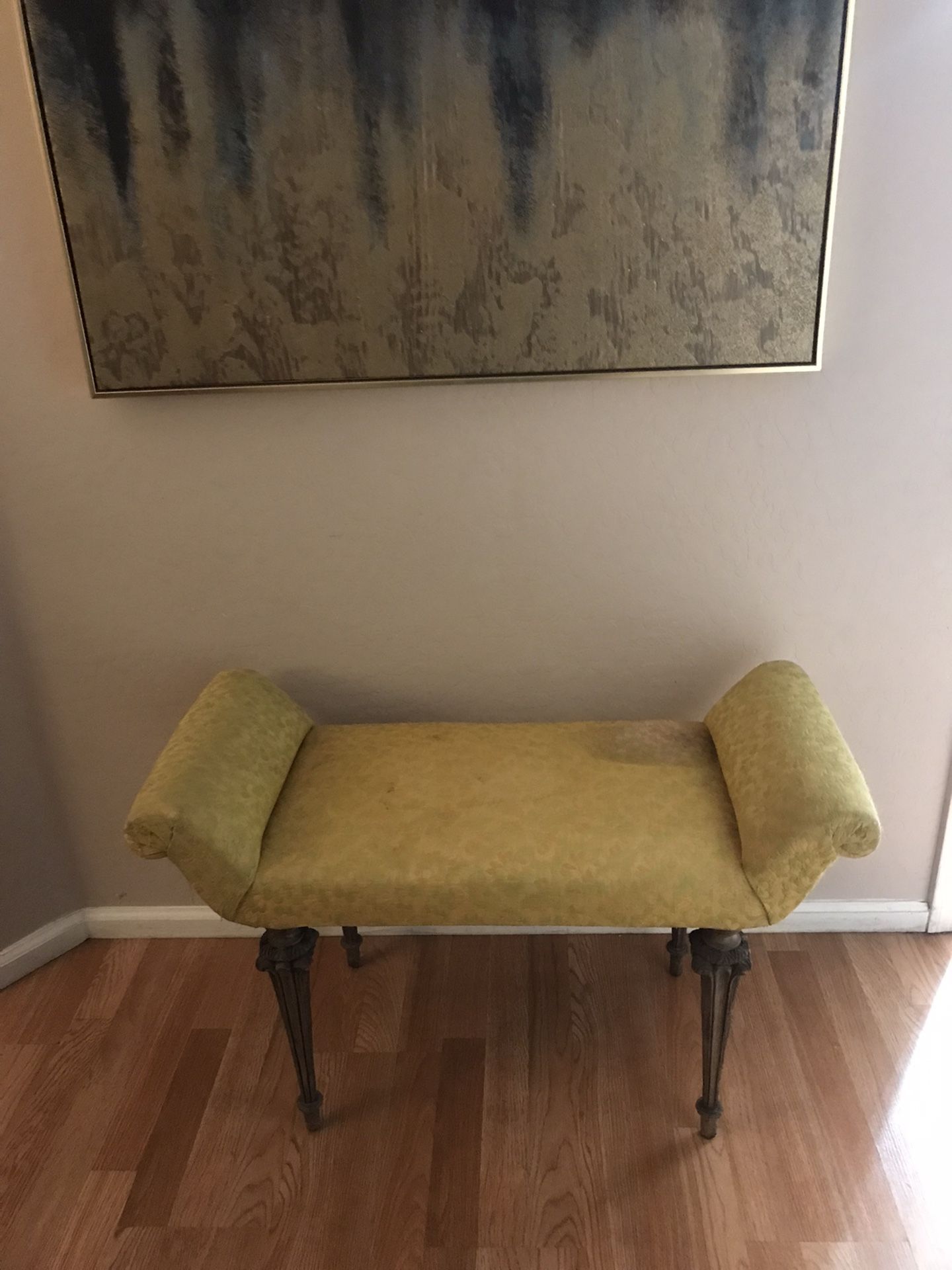 Vintage Small Bench Stool 