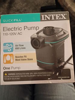 Electric Pump for air mattress brand new